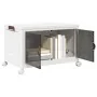 Caja de almacenaje apilable con ruedas 75 L 64x40x41 cm by , Cargo forklifts - Ref: Foro24-4012366, Price: 40,89 €, Discount: %