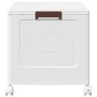 Caja de almacenaje apilable con ruedas 75 L 64x40x41 cm by , Cargo forklifts - Ref: Foro24-4012366, Price: 40,89 €, Discount: %
