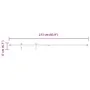 Kit de puerta corredera de armario acero carbono 213 cm von , DIY-Zubehör - Ref: Foro24-4009686, Preis: 21,37 €, Rabatt: %