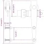 Kit de puerta corredera de armario acero carbono 213 cm von , DIY-Zubehör - Ref: Foro24-4009686, Preis: 21,37 €, Rabatt: %