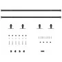 Kit de puerta corredera de armario acero carbono 213 cm de , Accesorios de bricolaje - Ref: Foro24-4009678, Precio: 33,98 €, ...