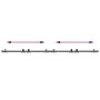 Kit de puerta corredera de armario acero carbono 213 cm de , Accesorios de bricolaje - Ref: Foro24-4009678, Precio: 33,98 €, ...