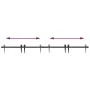 Kit de puerta corredera de armario acero carbono 183 cm de , Accesorios de bricolaje - Ref: Foro24-4009684, Precio: 32,40 €, ...