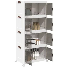 Caja de almacenaje apilable con ruedas 4niveles 75L von , Lastenstapler - Ref: Foro24-4012372, Preis: 114,68 €, Rabatt: %