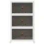 Caja de almacenaje apilable con ruedas 3 niveles 75 L by , Cargo forklifts - Ref: Foro24-4012370, Price: 88,04 €, Discount: %