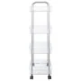Carro de almacenamiento 4 niveles transparente 37x28x95 cm von , Lastenstapler - Ref: Foro24-4012379, Preis: 35,34 €, Rabatt: %