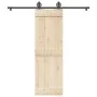 Kit de herrajes para puertas correderas acero negro 200 cm von , Türartikel - Ref: Foro24-4009729, Preis: 66,22 €, Rabatt: %