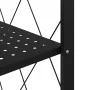 Estantería de almacenaje con ruedas de acero negro 71x34x88 cm de , Carretillas de carga - Ref: Foro24-4012385, Precio: 56,08...