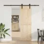 Kit de herrajes para puertas correderas acero negro 213,5 cm von , Türartikel - Ref: Foro24-4009715, Preis: 76,06 €, Rabatt: %