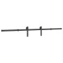 Kit de herrajes para puertas correderas acero negro 213,5 cm von , Türartikel - Ref: Foro24-4009715, Preis: 76,06 €, Rabatt: %