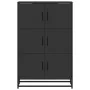 Aparador alto madera de ingeniería y metal 68x35x106,5 cm von , Sideboards - Ref: Foro24-849069, Preis: 104,67 €, Rabatt: %