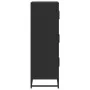 Aparador alto madera de ingeniería y metal 68x35x106,5 cm von , Sideboards - Ref: Foro24-849069, Preis: 104,67 €, Rabatt: %