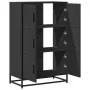 Aparador alto madera de ingeniería y metal 68x35x106,5 cm von , Sideboards - Ref: Foro24-849069, Preis: 104,67 €, Rabatt: %
