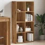 Estantería de madera ingeniería roble artisan 66x30x130 cm de , Librerías y estanterías - Ref: Foro24-855779, Precio: 86,22 €...