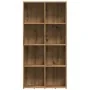 Estantería de madera ingeniería roble artisan 66x30x130 cm de , Librerías y estanterías - Ref: Foro24-855779, Precio: 86,22 €...