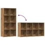 Estantería de madera ingeniería roble artisan 66x30x130 cm de , Librerías y estanterías - Ref: Foro24-855779, Precio: 86,22 €...