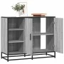 Aparador de madera de ingeniería gris Sonoma 92x35x76 cm von , Sideboards - Ref: Foro24-849022, Preis: 116,16 €, Rabatt: %