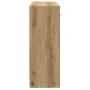 Aparador de madera de ingeniería roble artisan 91x28x75 cm by , Sideboards - Ref: Foro24-855895, Price: 109,53 €, Discount: %