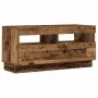 Mueble TV luces LED madera ingeniería envejecida 180x35x40 cm de , Muebles TV - Ref: Foro24-3329163, Precio: 142,97 €, Descue...