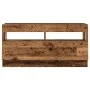 Mueble TV luces LED madera ingeniería envejecida 180x35x40 cm de , Muebles TV - Ref: Foro24-3329163, Precio: 142,97 €, Descue...