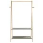 Perchero con estantes bambú 96x45,5x150,5 cm by , Dresser Organizers and Bar Hangers - Ref: Foro24-4008910, Price: 45,52 €, D...