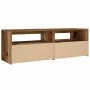 Mesitas de noche con luces LED 2 uds madera vieja 60x35x40 cm by , Nightstands - Ref: Foro24-3329161, Price: 81,82 €, Discoun...