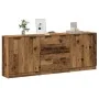 Aparadors 3 uds madera de ingeniería envejecida 60x30x70 cm by , Sideboards - Ref: Foro24-3329225, Price: 199,24 €, Discount: %