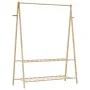Perchero con estantes bambú 132x45,5x150,5 cm von , Kommoden-Organizer und Bar-Kleiderbügel - Ref: Foro24-4008912, Preis: 54,...