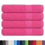 Toallas 4 uds 100% algodón rosa 100x200 cm 600 gsm by , Towels - Ref: Foro24-137059, Price: 56,71 €, Discount: %