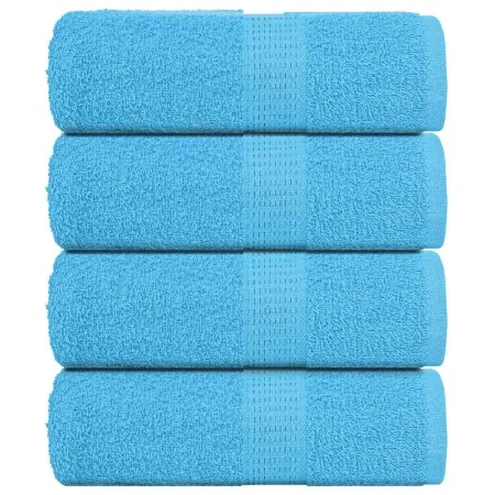 Toallas invitados 4 uds 100% algodón turquesa 30x50 cm 360 gsm by , Towels - Ref: Foro24-136972, Price: 14,93 €, Discount: %