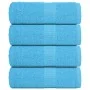 Toallas invitados 4 uds 100% algodón turquesa 30x50 cm 360 gsm by , Towels - Ref: Foro24-136972, Price: 14,93 €, Discount: %
