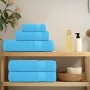 Toallas invitados 4 uds 100% algodón turquesa 30x50 cm 360 gsm by , Towels - Ref: Foro24-136972, Price: 14,93 €, Discount: %