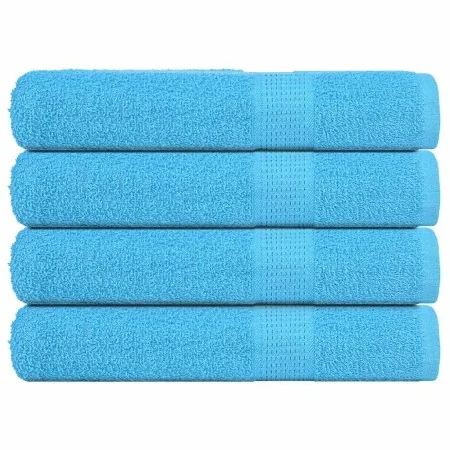 Toallas 4 uds 100% algodón turquesa 100x200 cm 600 gsm von , Handtücher - Ref: Foro24-136987, Preis: 62,44 €, Rabatt: %