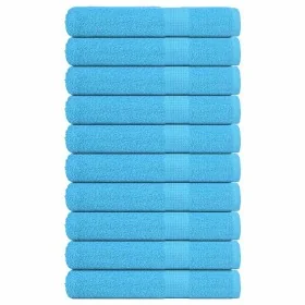 Toallas de sauna 10 uds 100% algodón turquesa 80x200 cm 360 gsm by , Towels - Ref: Foro24-136985, Price: 109,78 €, Discount: %