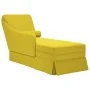 Chaise longue respaldo reposabrazos derecho terciopelo amarillo de , Divanes - Ref: Foro24-4009788, Precio: 133,11 €, Descuen...
