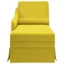 Chaise longue respaldo reposabrazos derecho terciopelo amarillo de , Divanes - Ref: Foro24-4009788, Precio: 133,11 €, Descuen...