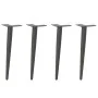 Patas para mesa de centro cónicas 4 uds acero antracita 30-31cm by , Table legs - Ref: Foro24-4012510, Price: 37,09 €, Discou...