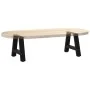 Patas de mesa de centro forma A 2uds acero negro 30x(30-31) cm by , Table legs - Ref: Foro24-4012808, Price: 52,50 €, Discoun...