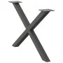Patas para mesa de centro en forma de X 2 uds antracita acero by , Table legs - Ref: Foro24-4012906, Price: 57,15 €, Discount: %
