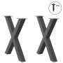 Patas para mesa de comedor en forma de X 2 uds antracita acero von , Tischbeine - Ref: Foro24-4012978, Preis: 110,40 €, Rabat...