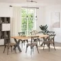 Patas para mesa de comedor en forma de X 2 uds antracita acero by , Table legs - Ref: Foro24-4012986, Price: 121,62 €, Discou...