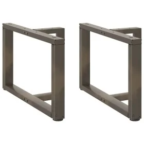 Patas de mesa centro forma T 2uds acero natural 70x25x(42-43)cm by , Table legs - Ref: Foro24-4013039, Price: 88,86 €, Discou...