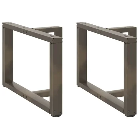 Patas de mesa centro forma T 2uds acero natural 70x25x(42-43)cm de , Patas para mesas - Ref: Foro24-4013039, Precio: 88,80 €,...