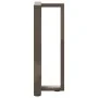 Patas mesa consola forma T 2 uds acero natural 38x25x(72-73) cm von , Tischbeine - Ref: Foro24-4013047, Preis: 91,43 €, Rabat...