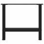 Patas de mesa de centro acero negro 2 uds 60x(42-43) cm von , Tischbeine - Ref: Foro24-4013284, Preis: 65,80 €, Rabatt: %