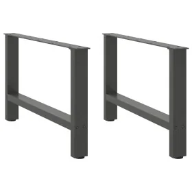 Patas de mesa de centro antracita 2 unidades 70x(42-43)cm acero von , Tischbeine - Ref: Foro24-4013290, Preis: 70,17 €, Rabat...
