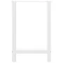 Patas de mesa de centro acero blanco 2 uds 50x(72-73) cm de , Patas para mesas - Ref: Foro24-4013301, Precio: 84,88 €, Descue...
