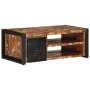 Mesa de centro multicolor 90x50x36 cm madera maciza reciclada by , Coffee table - Ref: Foro24-4013554, Price: 195,04 €, Disco...