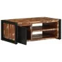 Mesa de centro multicolor 90x50x36 cm madera maciza reciclada by , Coffee table - Ref: Foro24-4013554, Price: 195,04 €, Disco...