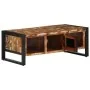 Mesa de centro multicolor 90x50x36 cm madera maciza reciclada de , Mesas de centro - Ref: Foro24-4013556, Precio: 186,44 €, D...